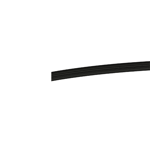 Flairline PVC leiding 6,3 mm zwart